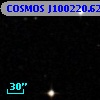 COSMOS J100220.62+014343.4