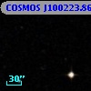 COSMOS J100223.86+014323.8