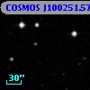 COSMOS J100251.57+014030.4