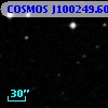 COSMOS J100249.60+014006.5