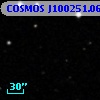 COSMOS J100251.06+013950.3