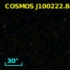 COSMOS J100222.84+013914.2