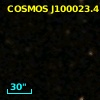 COSMOS J100023.41+014530.5