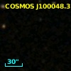 COSMOS J100048.31+014414.9
