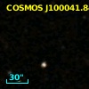 COSMOS J100041.84+014311.0