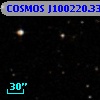 COSMOS J100220.33+015541.7