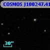 COSMOS J100247.41+014907.6