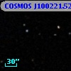 COSMOS J100221.52+014757.4
