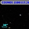 COSMOS J100117.26+015640.3