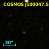 COSMOS J100047.52+015644.4