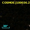 COSMOS J100036.22+015514.5