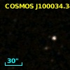 COSMOS J100034.34+015437.2