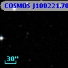 COSMOS J100221.70+020222.5