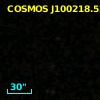 COSMOS J100218.52+015904.9