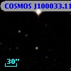 COSMOS J100033.11+020727.6