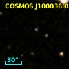 COSMOS J100036.03+020726.3