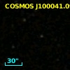 COSMOS J100041.09+020521.4
