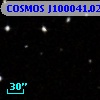 COSMOS J100041.02+015836.6