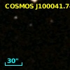 COSMOS J100041.74+015811.8