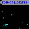 COSMOS J100257.84+020834.4
