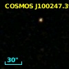 COSMOS J100247.39+021334.2