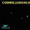 COSMOS J100240.90+021002.4