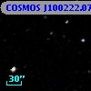COSMOS J100222.07+020749.7