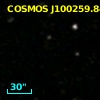COSMOS J100259.84+022544.6