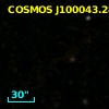 COSMOS J100043.28+022539.7