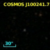 COSMOS J100241.75+023326.7