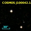 COSMOS J100042.14+023332.5