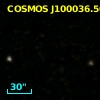 COSMOS J100036.50+023139.0