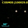 COSMOS J100029.87+023023.7