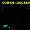 COSMOS J100038.04+022809.3