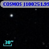 COSMOS J100251.99+023742.2