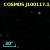 COSMOS J100117.18+023922.4