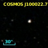 COSMOS J100022.77+024128.9