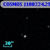 COSMOS J100224.29+025414.9