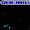 COSMOS J100038.44+025359.1