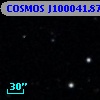 COSMOS J100041.87+025041.7