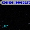 COSMOS J100300.52+013732.9