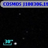 COSMOS J100306.18+013722.5