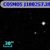 COSMOS J100257.38+013708.2