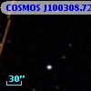 COSMOS J100308.72+013651.9