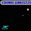 COSMOS J100257.75+013639.9