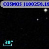 COSMOS J100258.18+013622.1