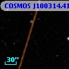 COSMOS J100314.41+013620.3