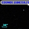 COSMOS J100258.71+013613.9