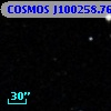 COSMOS J100258.76+013613.2
