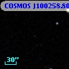 COSMOS J100258.80+013610.9